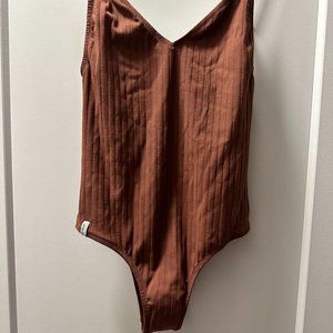Tulum Rust Red One-Piece Swimsuit